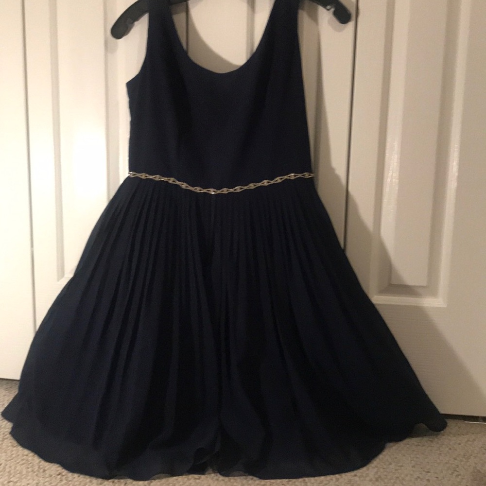 ModCloth navy princess dress